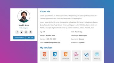Responsive Resume Using HTML & CSS Only 2 Responsive Resume Using HTML & CSS Only