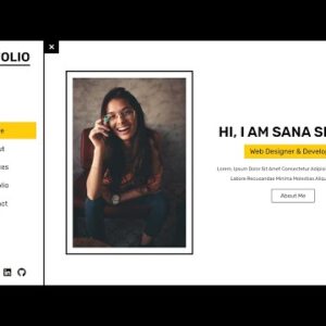 Complete Responsive Personal Portfolio Website Design Using HTML - CSS - JavaScript - PHP - MySQL