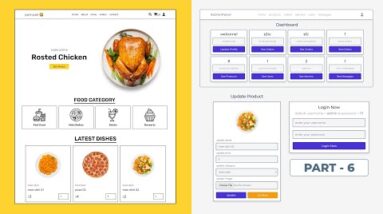 Complete Responsive Food / Restaurant Website Design With Admin Panel - Add To Cart, Checkout, Order