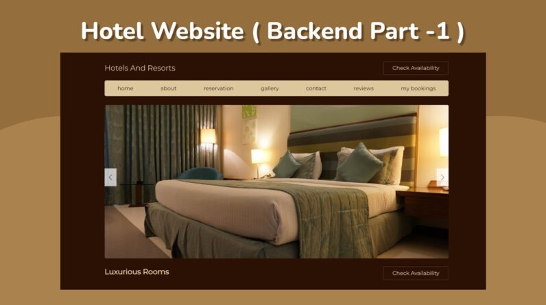 Create A Complete Responsive Hotel Booking Website Using HTML / CSS / JS / PHP PDO (part 01) 4 Create A Complete Responsive Hotel Booking Website Using HTML / CSS / JS / PHP PDO (part 01)