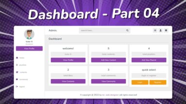 Complete Responsive Online Education Website Using HTML/CSS/JS /PHP - Content CRUD