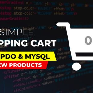 Simple Shopping Cart System Using PHP PDO and MySQL Database - Part 03