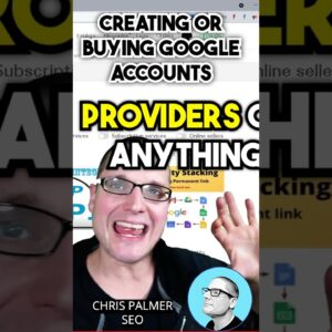 creating or buying google accounts
