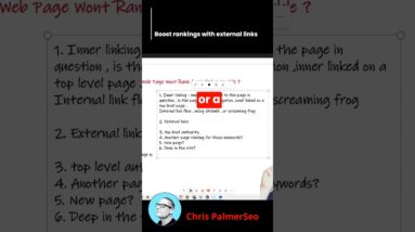 SEO: Boost Rankings with External Links