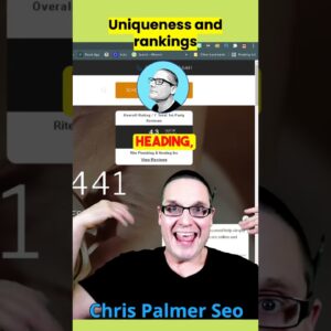 uniqueness and rankings