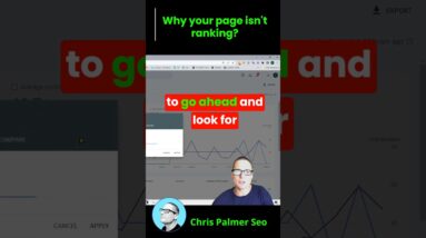 why your page isn't ranking