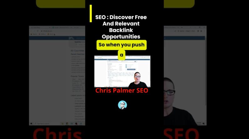 SEO: Looking for free high-quality links for your SEO needs?