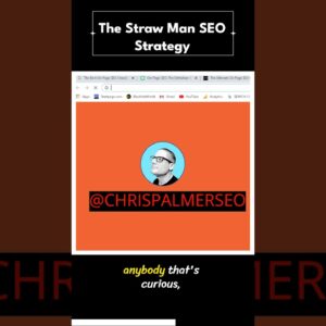 SEO: The Straw Man SEO strategy #seo