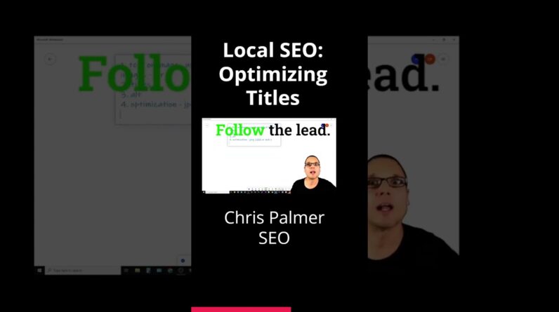 optimizing for more traffic.