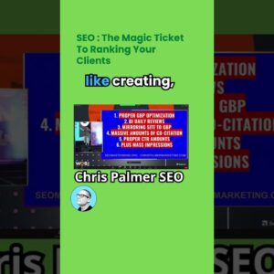 The Magic Ticket to Ranking Your Clients